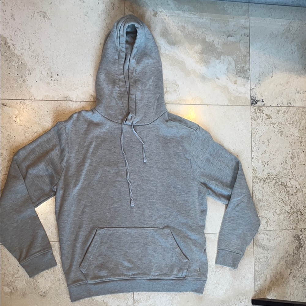 All Saints Gray Sweatshirt Hoodie Sz Small